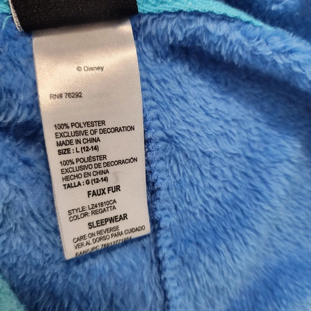 Disney‎ Stitch Sleepwear One Piece Large (13-14) Comfy
